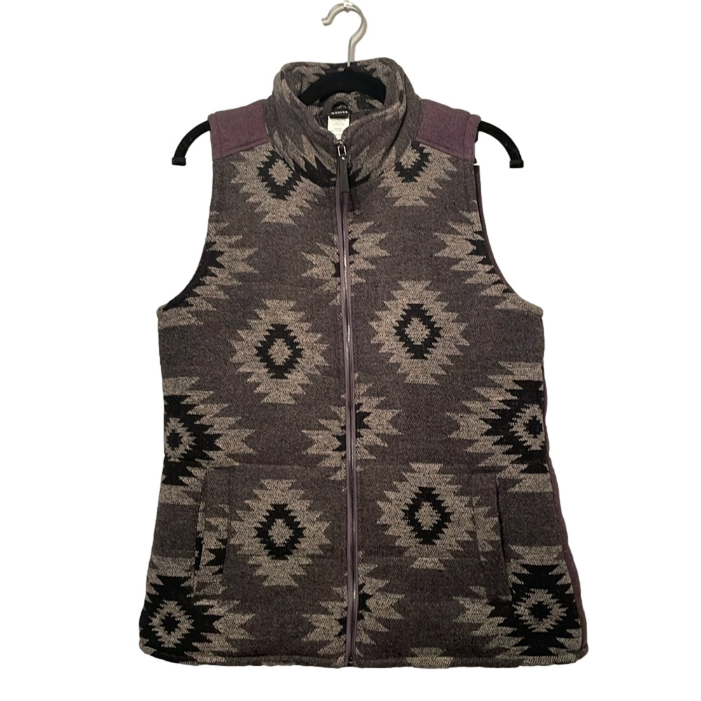 CRUEL WOOL BLEND VEST SIZE M